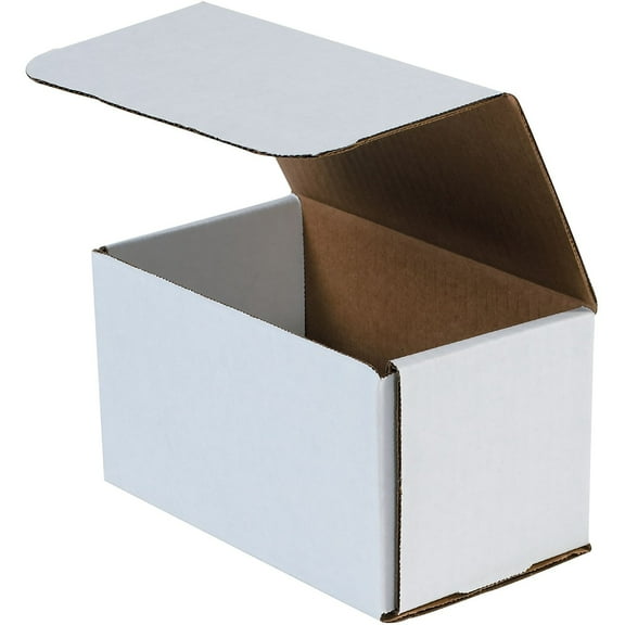 Box Partners Corrugated Mailers 9" x 6" x 6" White 50/Bundle M966