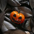 thumbnail image 4 of Artificial Pumpkins for ration, 12PCS Fake Pumpkins with 30PCS Lifelike Maple Leaves Faux Pumpkins Artificial Vegetables for Fall Garland Halloween Thanksgiving rations, 4 of 8