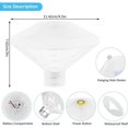 thumbnail image 5 of Luz flotante de color para piscina, luz de baño de discoteca, luz LED sumergible IP68, luz LED subacuática con 7 modos para baño, piscina, spa, luces sumergibles (1 pieza) JAMW Sencillez, 5 of 5