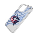 thumbnail image 2 of Columbus Blue Jackets iPhone Clear Ice Case, 2 of 7
