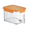 thumbnail image 2 of Hervidor frío grifo, de , jarra de agua para , de cerveza, de bebidas, jarra de agua fría con 5L Naranja perfecl Hervidor de agua fría, 2 of 8