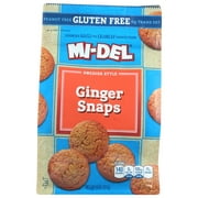 Mi-Del Cookies, Swedish Style Ginger Snaps, 8 Oz.