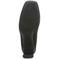 thumbnail image 4 of ALFANI Womens Black Padded Brittnee Square Toe Block Heel Zip-Up Booties 7.5 M, 4 of 4