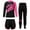 Pink, variant on YONGHS Girls 3Pcs Long Sleeve Swimwear UPF 50  Swimsuit for Diving Snorkeling Surfing Navy Blue 8-10