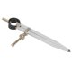 thumbnail image 2 of Spacing Gauge Adjustable Wing Divider Leather Craft Drawing Compasses Woodworking Tools4in, 2 of 5