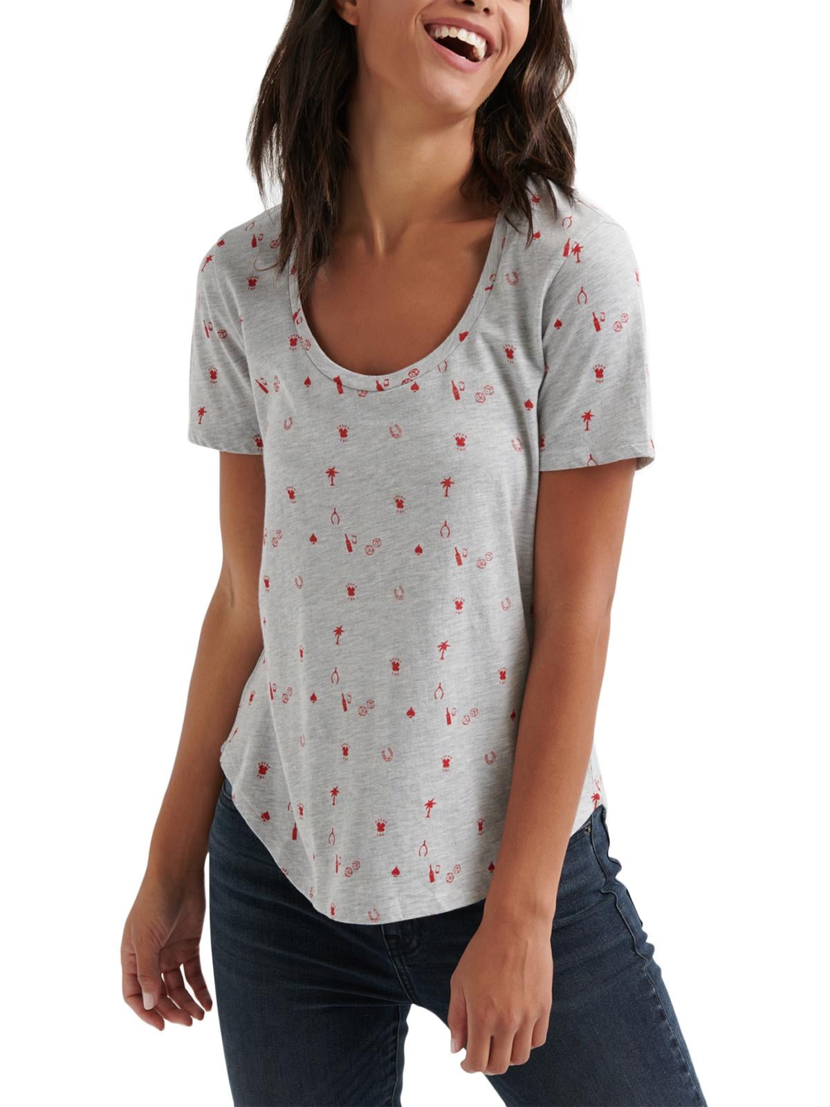 Lucky Brand Womens Printed Short 