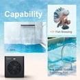 thumbnail image 4 of Pool Heat Pump, 16000 BTU Swimming Pool Heater for Above Ground Pools,Up to 5400 Gallons, Energy Saving & Quiet Operation, 4 of 11