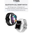 thumbnail image 2 of Smartwatch T700 S contesta y realiza Llamadas ShopinistaMeta ShopinistaMeta Smartwatch T700 S, 2 of 2