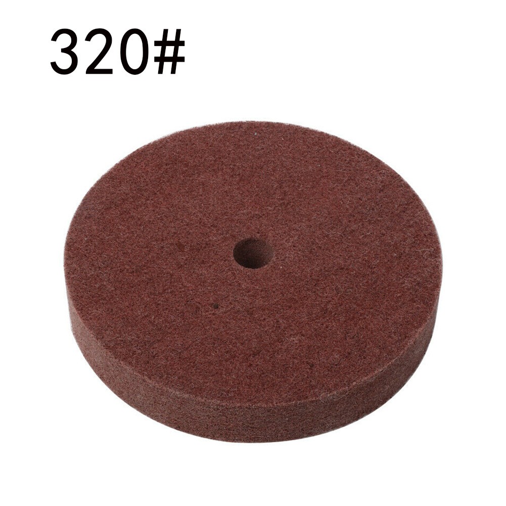 6 Inch Nylon Fiber Polishing Wheel Buffing Abrasive Tool for Metal 180
