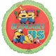 thumbnail image 4 of Anagrama con forma de ramo de globos, Mi villano favorito, Minions, tercer cumpleaños, 4 of 9