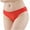 Red, variant on Aoochasliy Ladies Underwear Thongs Panties Hi-Cut Hollow Out Briefs