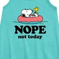 thumbnail image 2 of Peanuts - Nope Not Today - Toddler and Youth Girls Aline Dress, 2 of 5