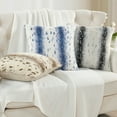 thumbnail image 2 of Home Soft Things Animal Print Faux Fur Pillow Covers, Set of 2, 20"x20", Citrake-Light brown, 2 of 7