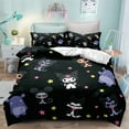Kuromi series crossborder three pieces, Amazon duvet cover, Kuromi