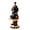 A, variant on Sulaicai Vintage Halloween Black Cat & Skeleton Figurines, Retro Resin Statue Ornaments, Spooky Tabletop Decorations for Indoor Home, Mantel and Halloween Party