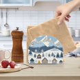 thumbnail image 2 of Yayeee Napkin Holder for Table Set of 2 Kitchen Paper Tissue Organization, Winter Village Serenity, 2 of 8
