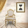thumbnail image 3 of Hershey, Moira 15x18 Gold Ornate Wood Framed with Double Matting Museum Art Print Titled - Desert Rainbows I Dark, 3 of 4