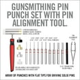 thumbnail image 3 of Real Avid Precise and Balanced Accu-Punch Hammer & Punches, 3 of 7