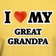 thumbnail image 3 of CafePress - I Love My Great Grandpa T Shirt - Men's Classic Graphic T-Shirt, 3 of 4