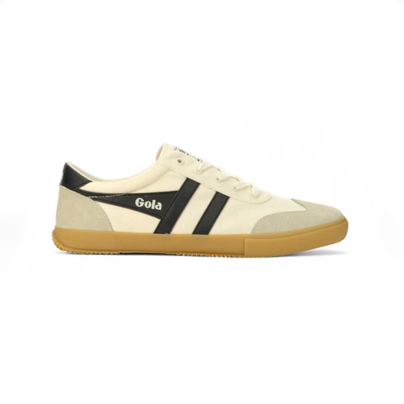 Gola Men's Badminton Off White/Black/Gum Sneakers CMA548WI<span> - </span>10