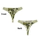 thumbnail image 3 of Balery Dinosaur Tangas de Algodón para Mujer con Estampado – Ropa Interior Sexy, Transpirable, G-string-Medium, 3 of 6