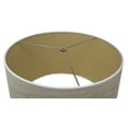 thumbnail image 2 of Urbanest Hardback White Oak Veneer Drum Lampshade – 15" Top x 16" Bottom x 10" Slant Height – White Oak Tone –Spider Fitter- Classic Lampshade for Table Lamps, Floor Lamps & Accent Lighting- 1 Piece, 2 of 3