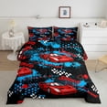 thumbnail image 2 of Castle Fairy Car Twin Comforter Sets for Kids Children Teens,Speed Sport Bedding Set, 2 of 8