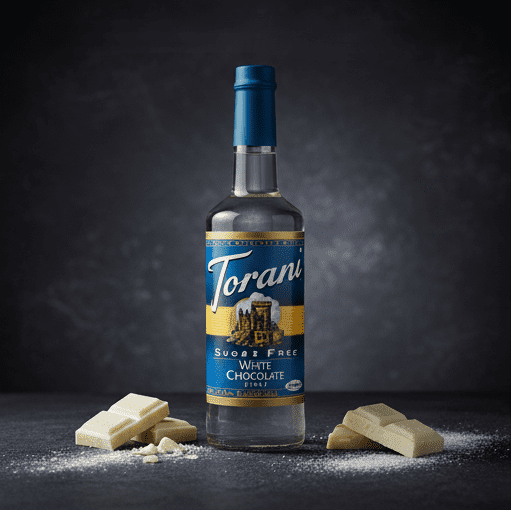 Torani White Chocolate Sugar Free Syrup cs 12/750 ml
