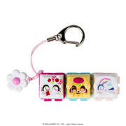 Clickeez Series 1 Hello Kitty 3-Pack, 3 Collectible Character Keyboard Keys Click and Clack, Create Your Own Keychain, Ages 6+