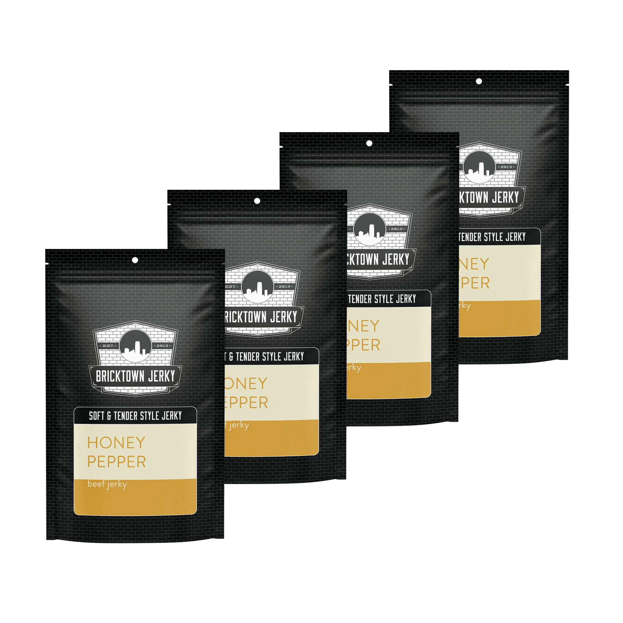 Soft and Tender Style Beef Jerky - Honey Pepper - 1 Pound