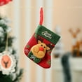 thumbnail image 1 of Fiudx Media Navideña Vintage, Diseño Navideño Clásico, Material Suave y Hipoalergénico, Bolsa de Regalo Multiusos, Decoración para Árbol de Navidad y Chimenea, Ideal para Fiestas, Incluye 1 Calcetín., 1 of 2