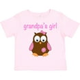 thumbnail image 3 of Inktastic Grandpa's Girl Owl Girls Toddler T-Shirt, 3 of 5