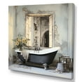 thumbnail image 2 of Designart "Bath Monochrome Of Calm III" Bath & Laundry Canvas Wall Art, 2 of 5