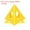 Yellow, variant on Unique Bargains Painting Stands, 12 Pack ABS Plastic Mini Cone Paint Stands Risers Support, Yellow
