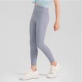 thumbnail image 2 of YTDSCS Girls Leggings for Leggings Stretchy Trousers Tights Teens Stretchy Pants for 5-12T, 2 of 9