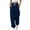 Navy, variant on LLYwey Womens Fleece Lined Pants Deals Clearance Ladies Loose Fitting Leggings Fashionable and Elegant High Waisted Leg Tied Plush Sanitary Pants Casual Sports Pants New Winter Pants Navy S