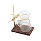 thumbnail image 3 of Cafetera de juguete para casa de muñecas, juguete simulado, cafetera pequeña hecha a mano con taza de vidrio y soporte de aleación, 3 of 7
