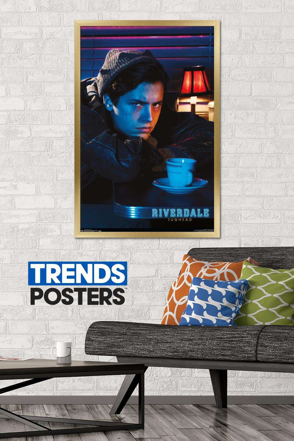Riverdale - Jughead Wall Poster, 22.375" x 34", Framed