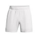 thumbnail image 4 of Pantalones cortos Under Armour tejidos para hombre, 5 pulgadas, gris y negro, 4 of 5