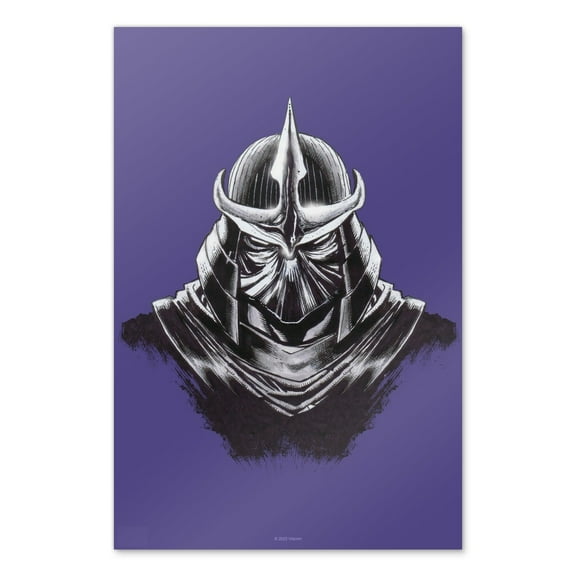 TMNT Shredder Head Wall Art Picture Paper Poster Décor Home Decoration