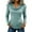 Green, variant on BLVB Women's Long Sleeve Cowl Neck Ribbed Knit Fall Shirts Slim Fit Ruched Going out Tops Basic T-Shirts Trendy Fashion Clothes