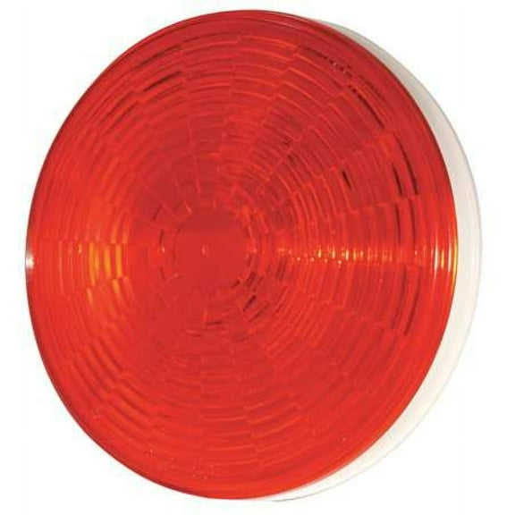 GROTE 54342 Stop/Tail/Trn Lamp,LED,Dia 4-5/16 In,Red