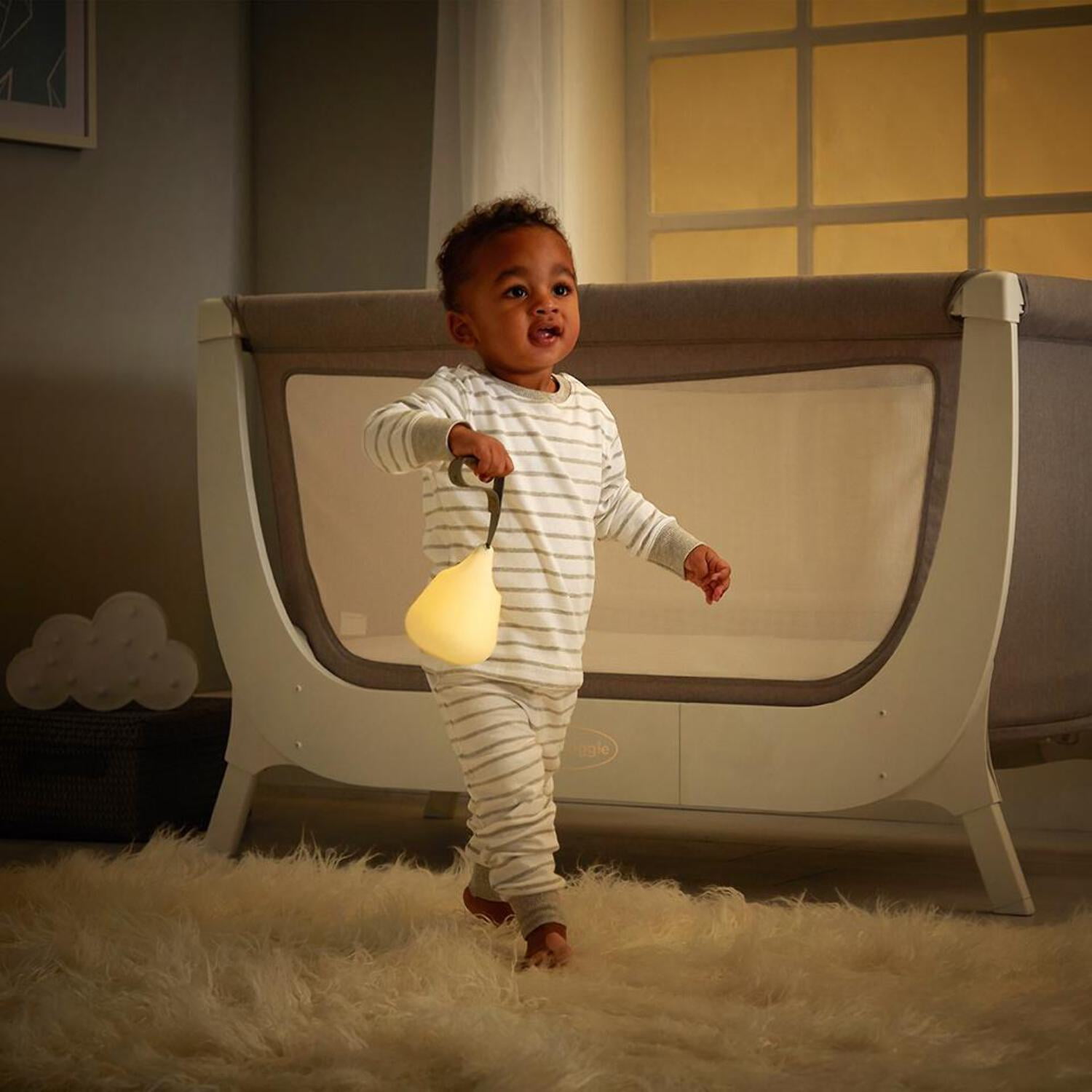 Shnuggle Moonlight Night Light | Baby  Toddler bedside Lamp