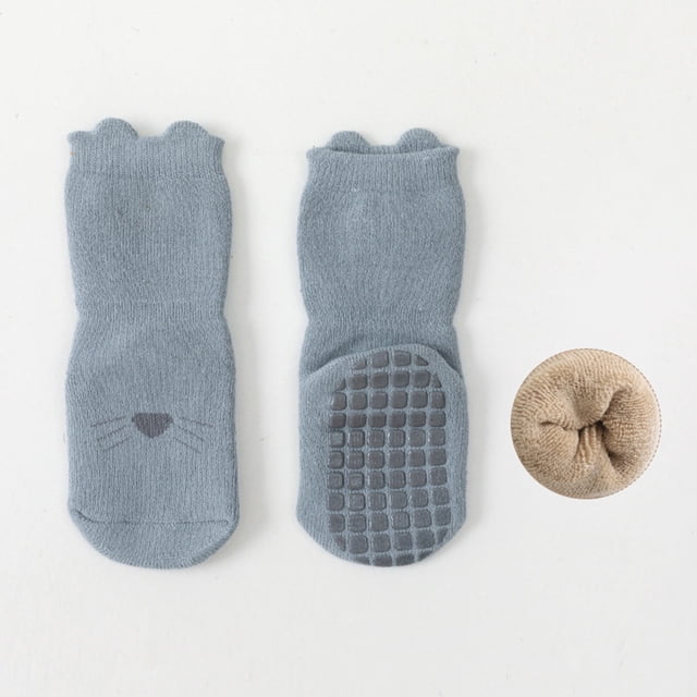 Calcetines de yoga Herrnalise Little YogaSocks, calcetines de alta calidad con agarre para niños pequeños y activos. Calcetines de algodón peinado para bebé, antideslizantes, para otoño e invierno.