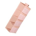 thumbnail image 4 of Hanging Closet Organizer, Hanging Design 4 Layer Storage Hanging Bag  for Home Pink,Blue,Grey, 4 of 8