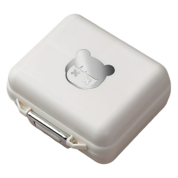 vnanda Lightweight Case Box Portable Travel Organizer Compact Holder Box with 7 Compartments for Home Outdoor Box Organizer