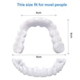 thumbnail image 4 of Dientes postizos perfectos temporales personalizables de Denture Smile Teeth, 4 of 4