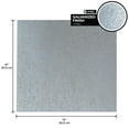 thumbnail image 3 of M-D Building Products 56032 12 in. x 12 in. x .018 in. Galvanized Steel Sheet, 3 of 7