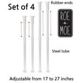 thumbnail image 4 of Roe & Moe Telescoping Window Security Guard Bars Prevent Forced Entry - extends from 17-27 inches (4-Pack), 4 of 4