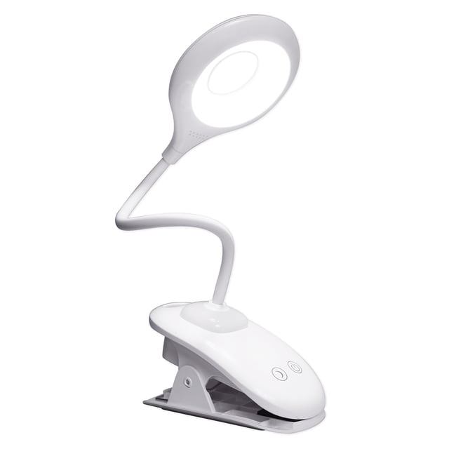 Clip En La Luz De Escritorio Con Manguera Universal Clip De Control Táctil Lámpara De Lectura 3 Brillo Luz De Mesa Ajustable Alimentado Por Usb Para Office School Home Minnieouse HA016726-00